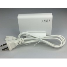 JIANFA [Quick Charge 3.0] 60w 6 Port Desktop USB Charger for iPhone, iPad, Galaxy, Nexus and More (White)