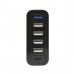 JIANFA [Quick Charge 3.0] 60w 6 Port Desktop USB Charger for iPhone, iPad, Galaxy, Nexus and More (Black)